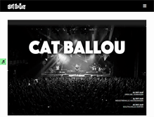 Tablet Screenshot of catballou.de